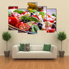 Mediterranean salad Italian cuisine Mediterranean cuisine Tomato mozzarella Multi panel canvas wall art