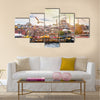 Istanbul the capital of Turkey, eastern tourist city Multi panel canvas wall art