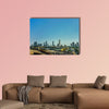 Aerial view from san Felipe de Barajas fortress of Colombia multi panel canvas wall art