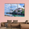 Santa Marta Lighthouse and Museum in Cascais, Portugal multi panel canvas wall art