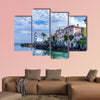 Santa Marta Lighthouse and Museum in Cascais, Portugal multi panel canvas wall art