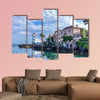 Santa Marta Lighthouse and Museum in Cascais, Portugal multi panel canvas wall art