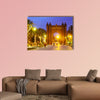 Arco de Triunfo in evening. Catalonia, Spain Multi panel canvas wall art