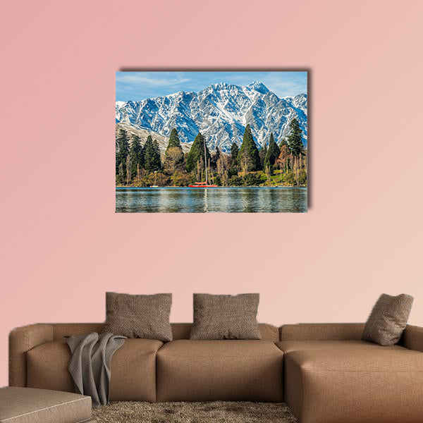 Panoramic view of Queenstown, queenstown adventure capital of the world, wall art