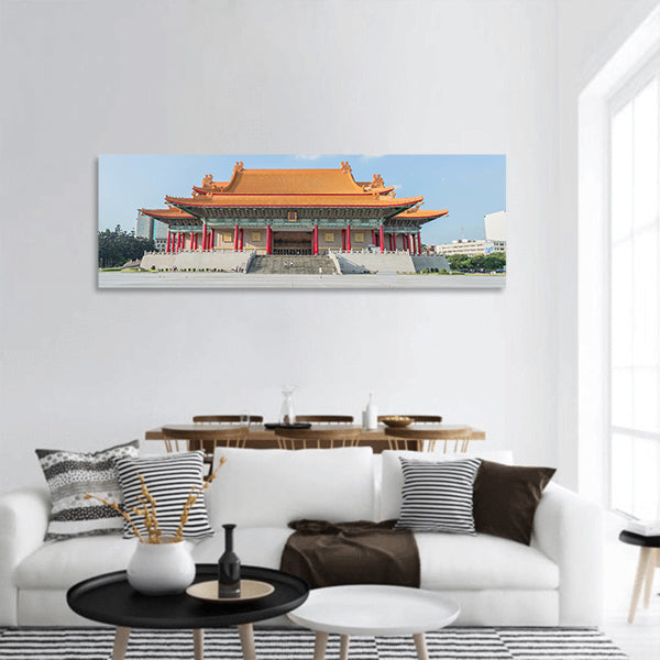 National music Hall of Taiwan panoramic canvas wall art