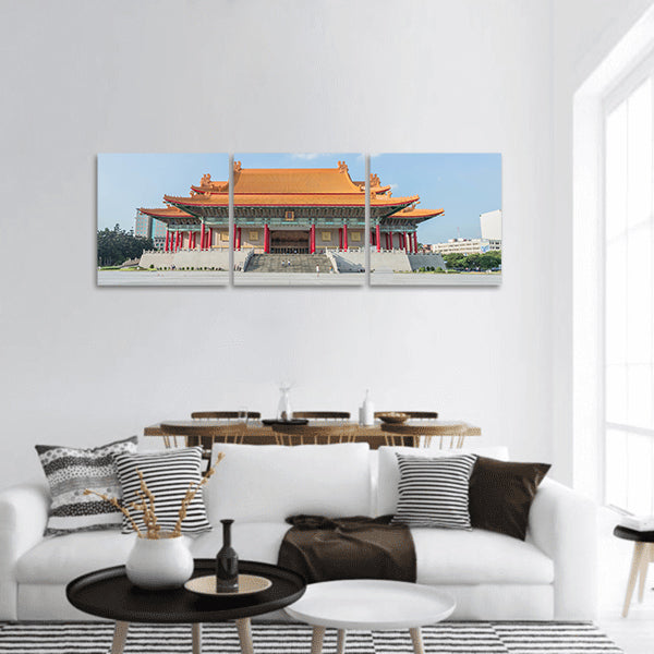 National music Hall of Taiwan panoramic canvas wall art