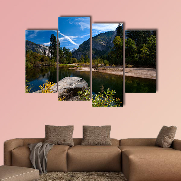 A quiet river in Yosemite Valley, Yosemite National Park, USA wall art