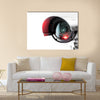 Security CCTV camera in office building Multi panel canvas wall art