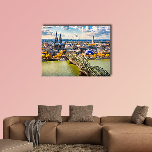 Cologne/Köln, Germany multi panel canvas wall art