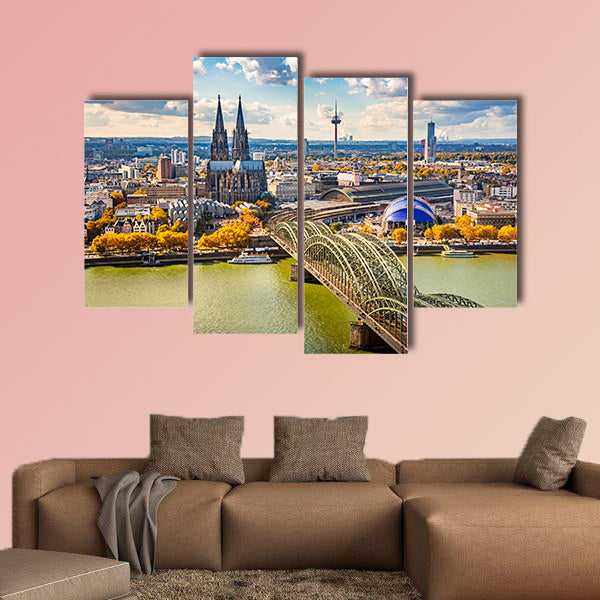 Cologne/Köln, Germany multi panel canvas wall art