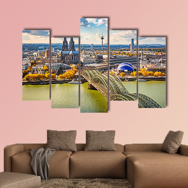 Cologne/Köln, Germany multi panel canvas wall art