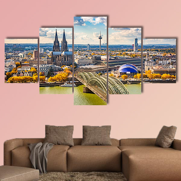 Cologne/Köln, Germany multi panel canvas wall art