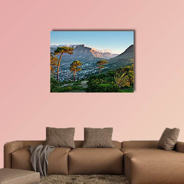 Signal Hill, Cape Town, South Africa multi panel canvas wall art