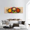 Spicy Vegetables Panoramic Canvas Wall Art