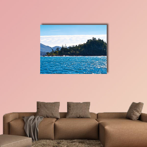 Beautiful Island in Whitsunday Australia multi panel canvas wall art