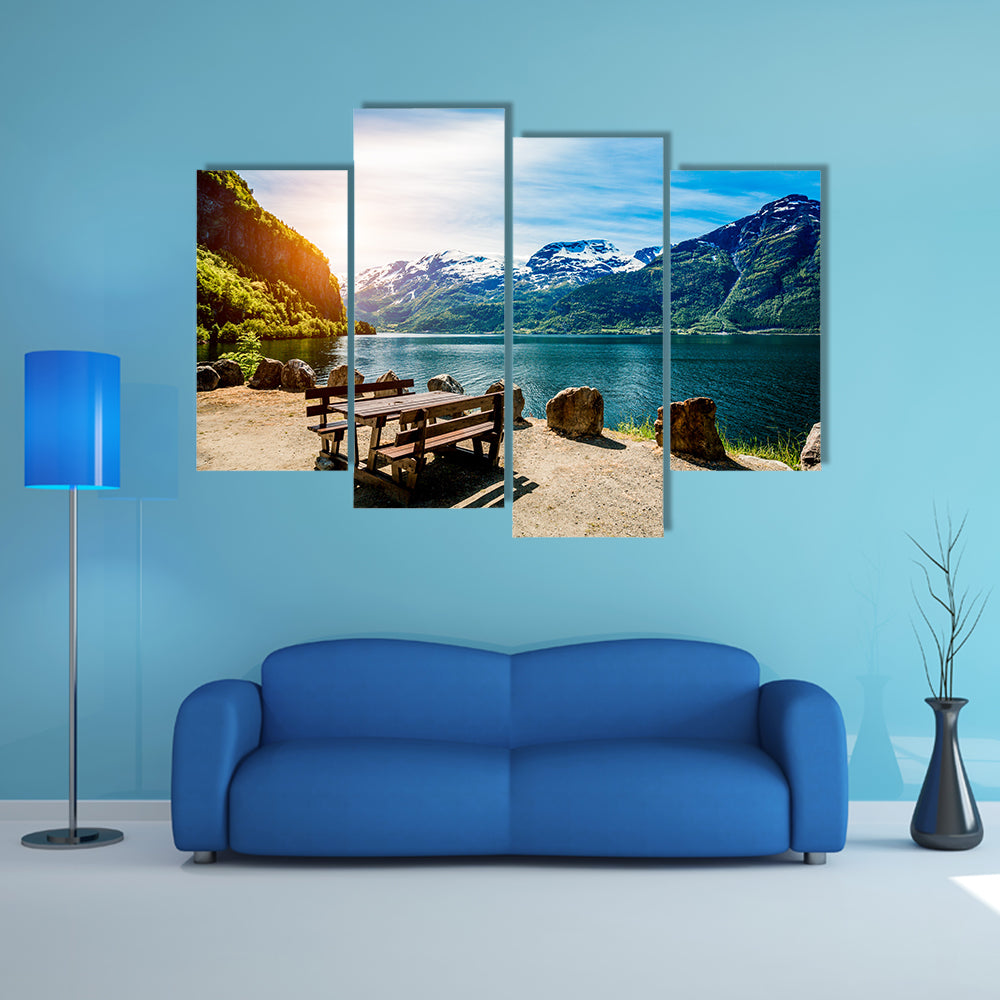 Beautiful Nature Norway natural landscape multi panel canvas wall art