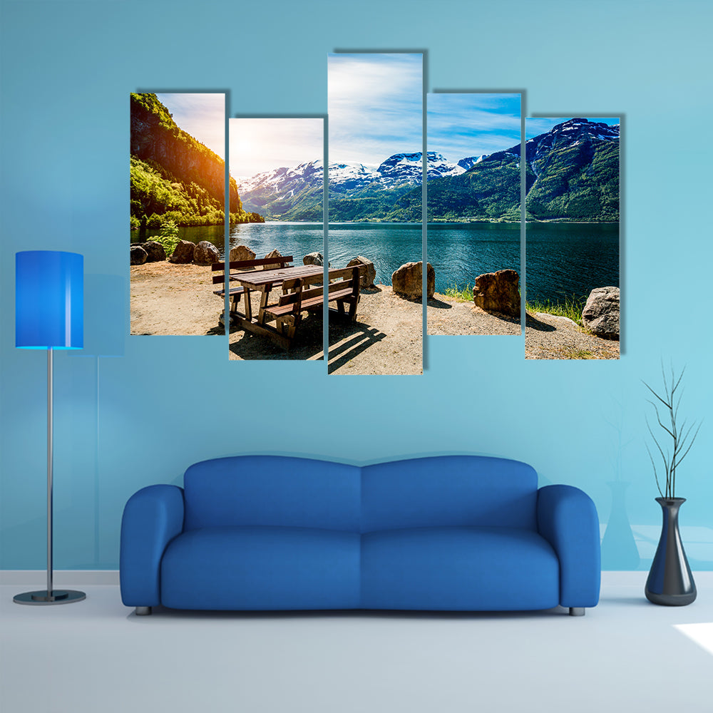 Beautiful Nature Norway natural landscape multi panel canvas wall art
