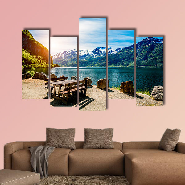 Beautiful Nature Norway natural landscape Multi panel canvas wall art