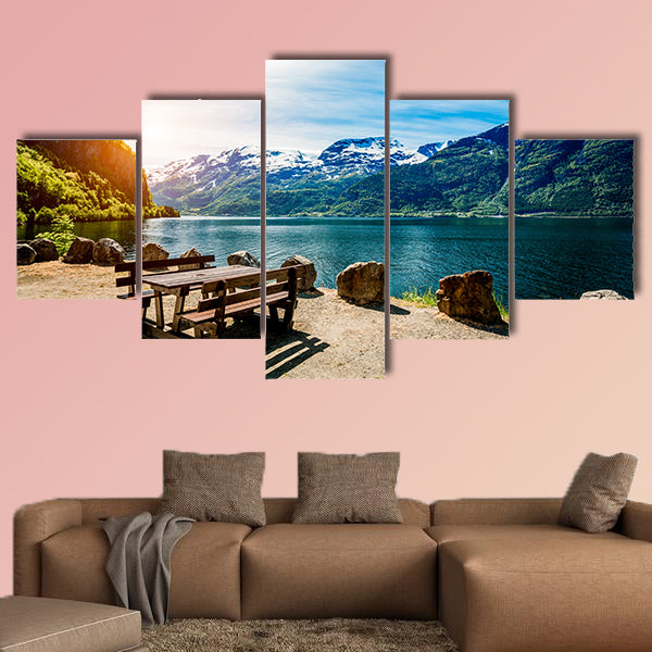 Beautiful Nature Norway natural landscape Multi panel canvas wall art