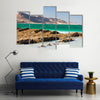 South of the Dead Sea in September Multi panel canvas wall art