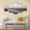 The River Nile Aerial Elevated View from the Air Multi panel canvas wall art