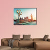 Big Ben seen from Westminster Bridge, London multi panel canvas wall art