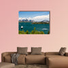 The Sydney skyline seen from Taronga Zoo in Sydney, Australia multi panel canvas wall art