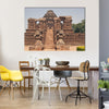 An Old Hindu Temple And Its Steps At Konark Orissa India Multi Panel Canvas Wall Art