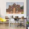 An Old Hindu Temple And Its Steps At Konark Orissa India Multi Panel Canvas Wall Art