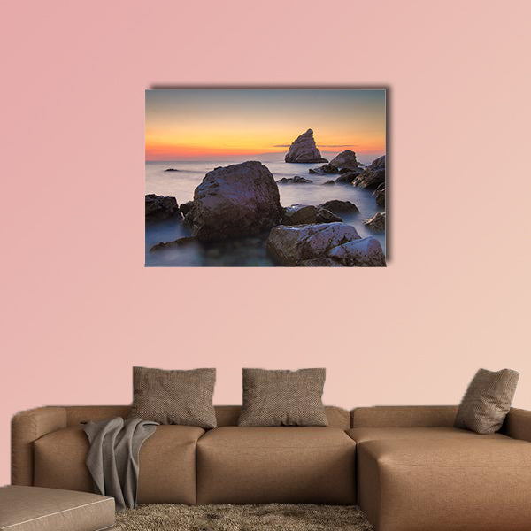 Photo of La Vela beach, Monte Conero, Marche, Italy wall art