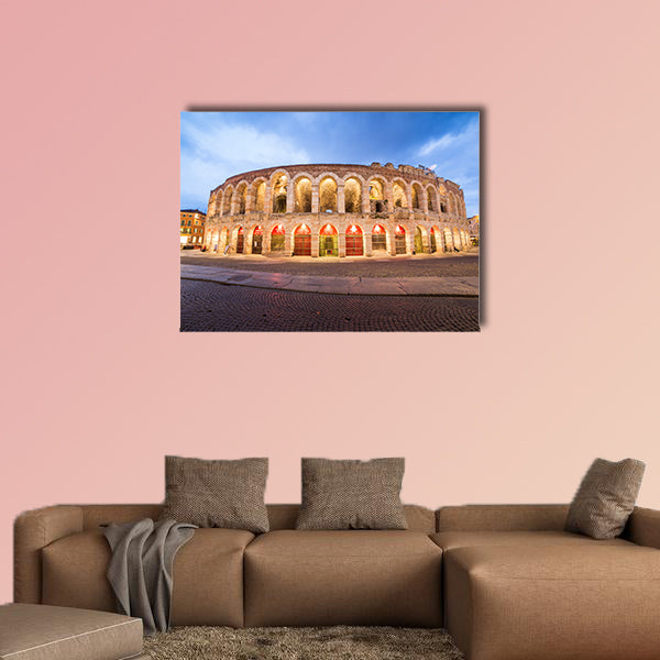  Verona amphitheatre, completed in 30AD, multi panel canvas wall art