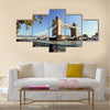 Tower Bridge in London, UK Multi panel canvas wall art