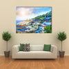 Haedong Yonggungsa Temple and Haeundae Sea in Busan, South Korea Multi panel canvas wall art