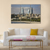 Seafront in Baku Azerbaijan Multi panel canvas wall art