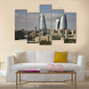 Seafront in Baku Azerbaijan Multi panel canvas wall art