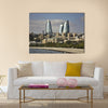 Seafront in Baku, Multi Panel Canvas Wall Art