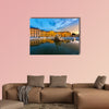 Schonbrunn Palace Vienna Austria at dusk multi panel canvas wall art