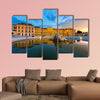 Schonbrunn Palace Vienna Austria at dusk multi panel canvas wall art