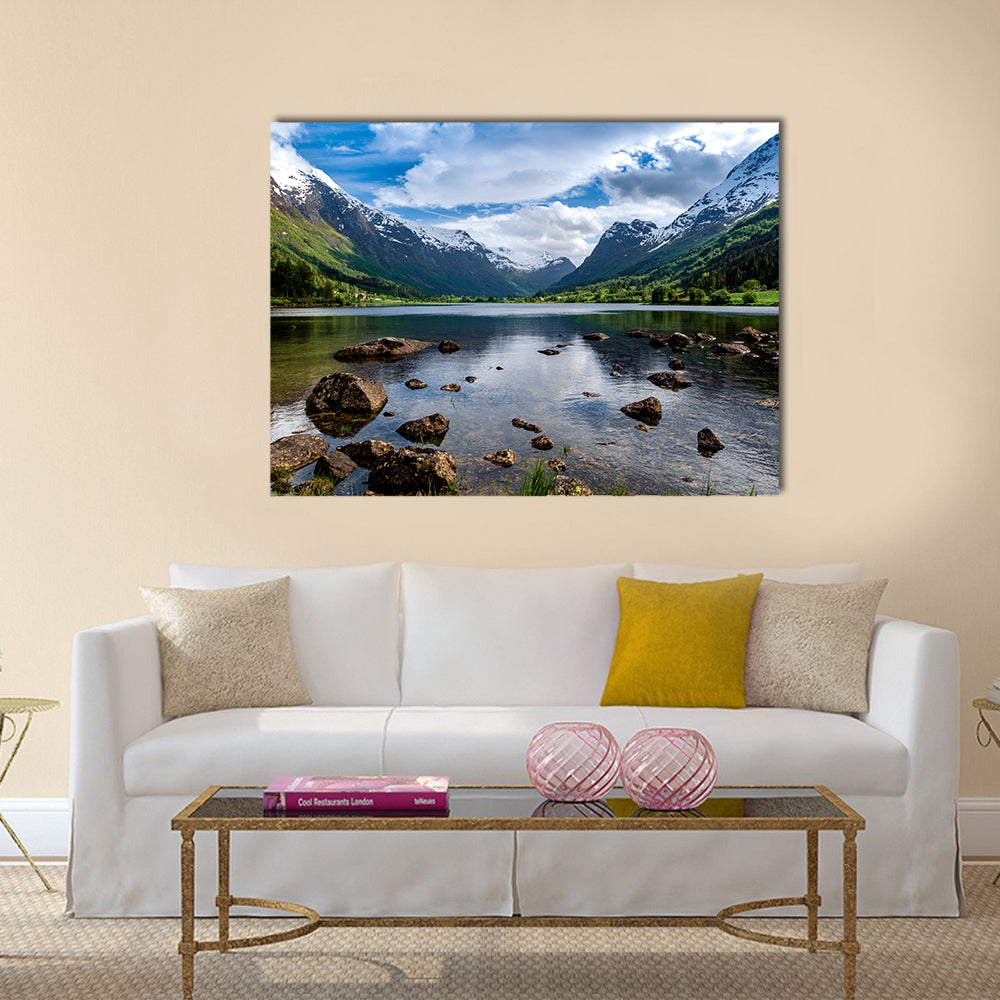 Beautiful Nature Norway natural landscape multi panel canvas wall art