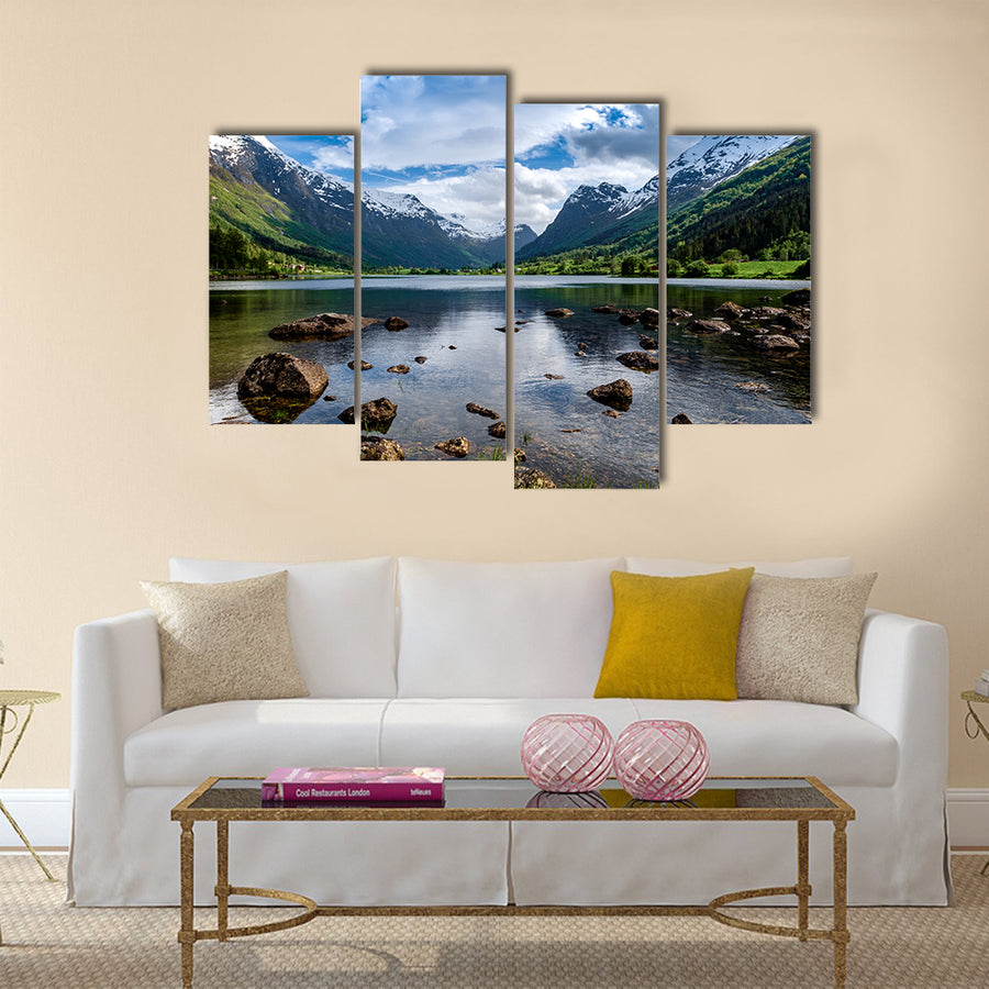 Beautiful Nature Norway natural landscape multi panel canvas wall art