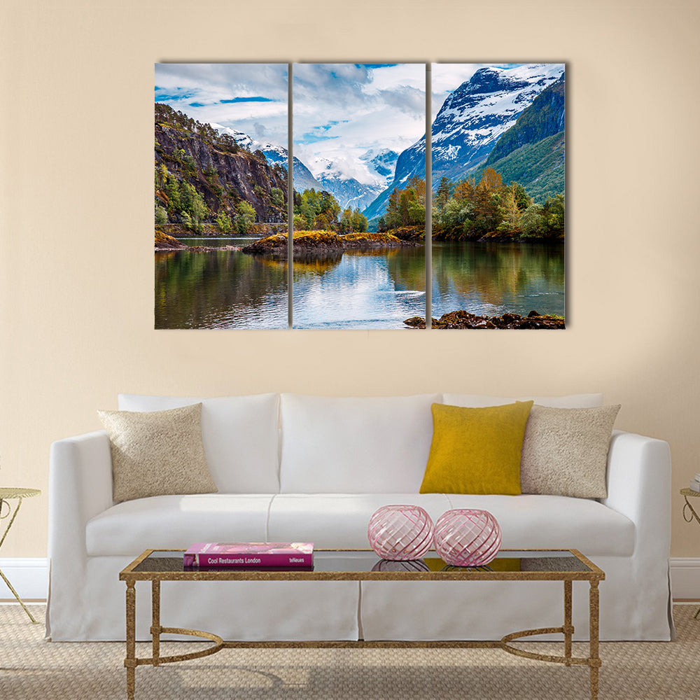 Beautiful Nature Norway natural landscape multi panel canvas wall art