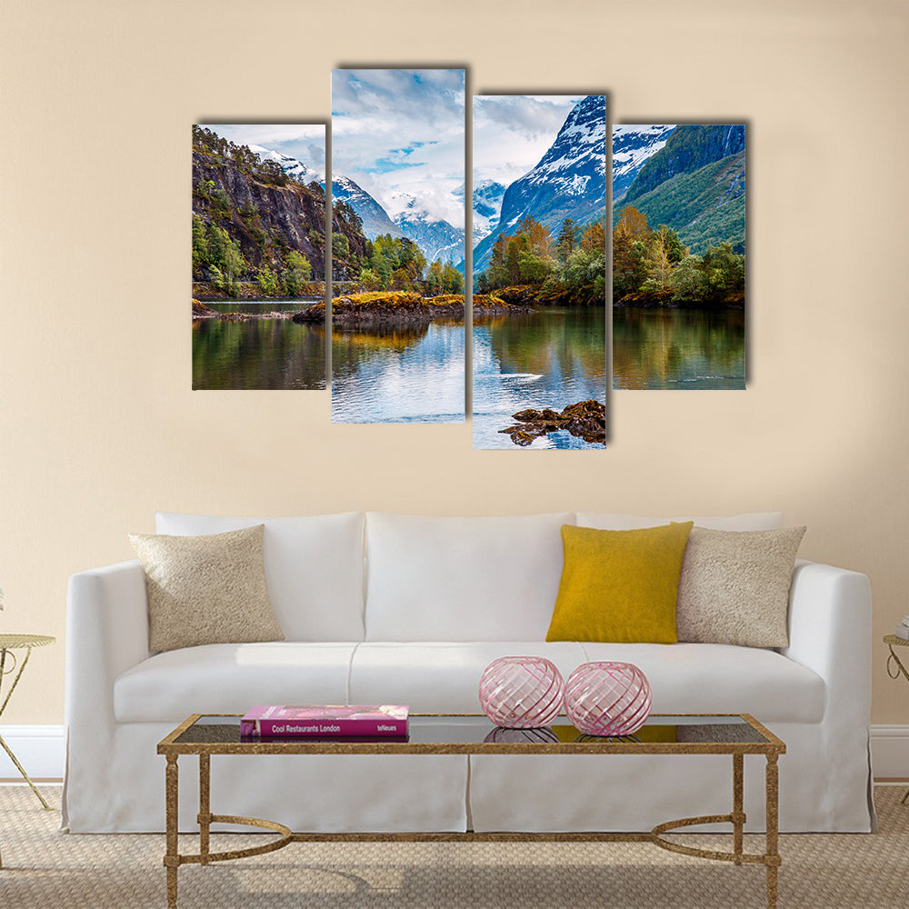 Beautiful Nature Norway natural landscape multi panel canvas wall art