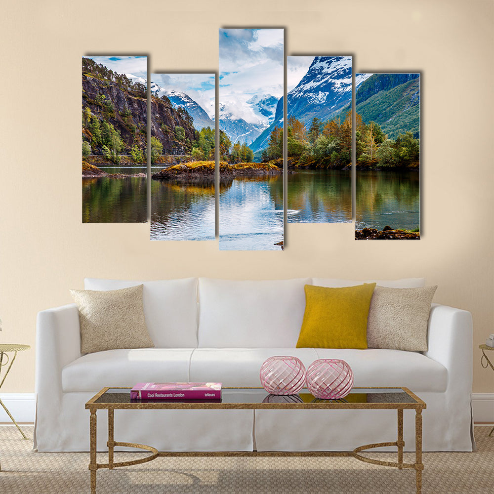 Beautiful Nature Norway natural landscape multi panel canvas wall art