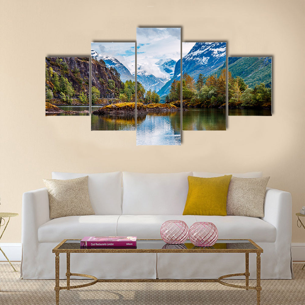 Beautiful Nature Norway natural landscape multi panel canvas wall art