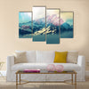 Mountain peak Multi panel canvas wall art