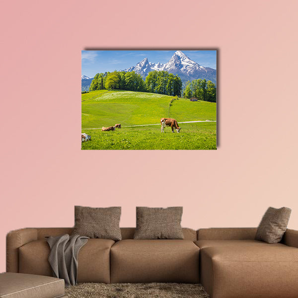National park Berchtesgadener Land, Upper Bavaria, Germany Multi panel canvas wall art