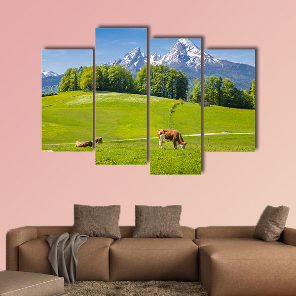 National park Berchtesgadener Land, Upper Bavaria, Germany Multi panel canvas wall art