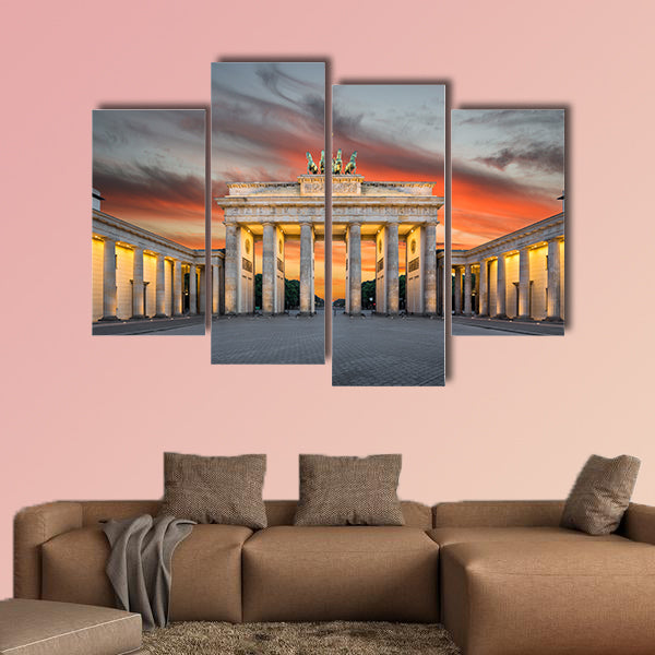 Panoramic view of famous Brandenburg Gate Brandenburg Gate, wall art