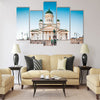 Cathedral in beautiful evening light Finland Multi panel canvas wall art