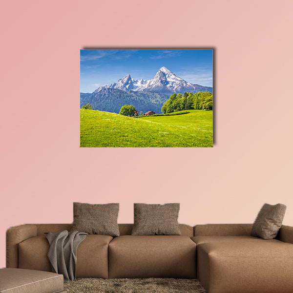 Idyllic Alps Berchtesgadener Land, Bavaria, Germany Multi panel canvas wall art